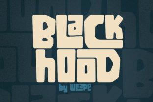 Blackhood: A Display Font That Elevates Handmade Creations