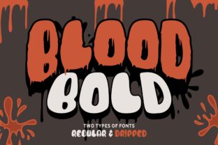 Blood Bold for Halloween Campaigns and Display Typography