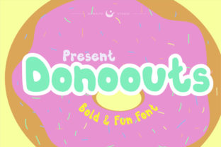 Donoouts Font Adds Playful Charm to Editorial Design