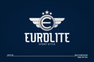 Eurolite: A Sporty Display Font for Dynamic Web Design