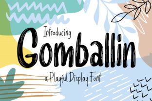 Gomballin Font for Modern Branding and Visual Storytelling