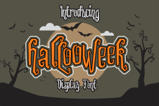 Hallooweek Font for Spooky Web Designs