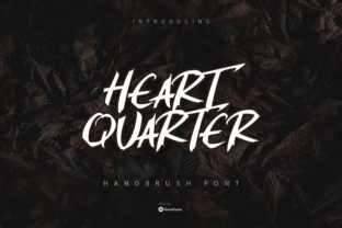 Heart Quarter Font for a Modern and Bold Brand Look