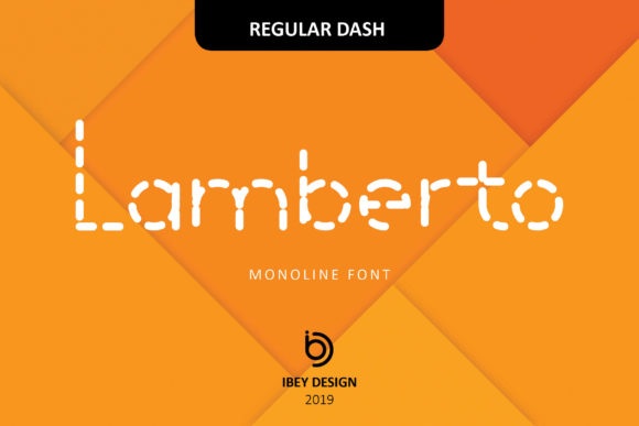 Lamberto Dash: A Bold Display Font for Digital Creativity