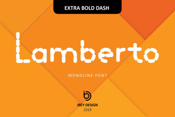 Lamberto Extra Bold Dash for Modern Branding and Professional Typography