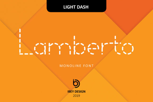 Lamberto Light Dash Font for Bold Digital Campaigns