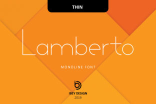Lamberto Thin for Modern Editorial Design
