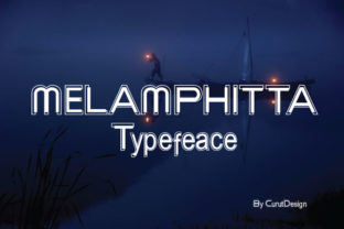 Melamphitta: A Futuristic Display Font for Modern Editorial Design