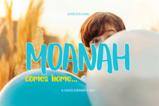 Moanah: A Bold Display Font for Impactful Branding