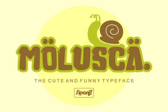 Molusca: A Display Font That Adds Charm to Branding