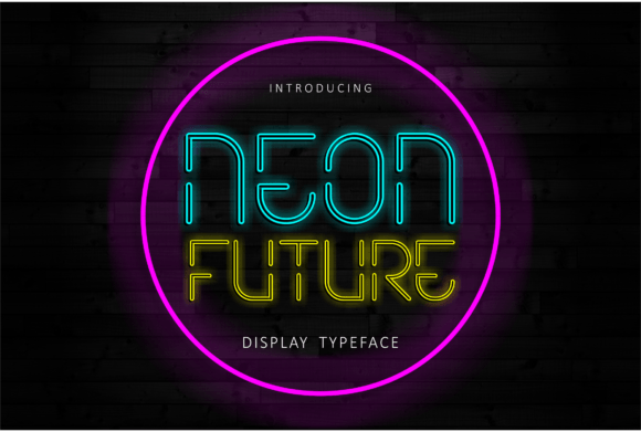 Neon Future: A Retro-Futuristic Font for Modern Editorial Design