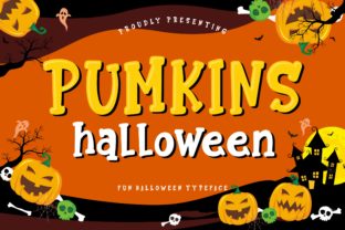 Pumkins Halloween Font Review