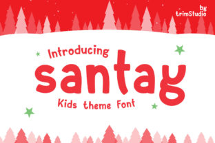 Santay: A Cheerful Display Font for Holiday Creativity