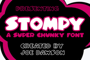 Stompy: A Chunky Font for Bold Brand Campaigns